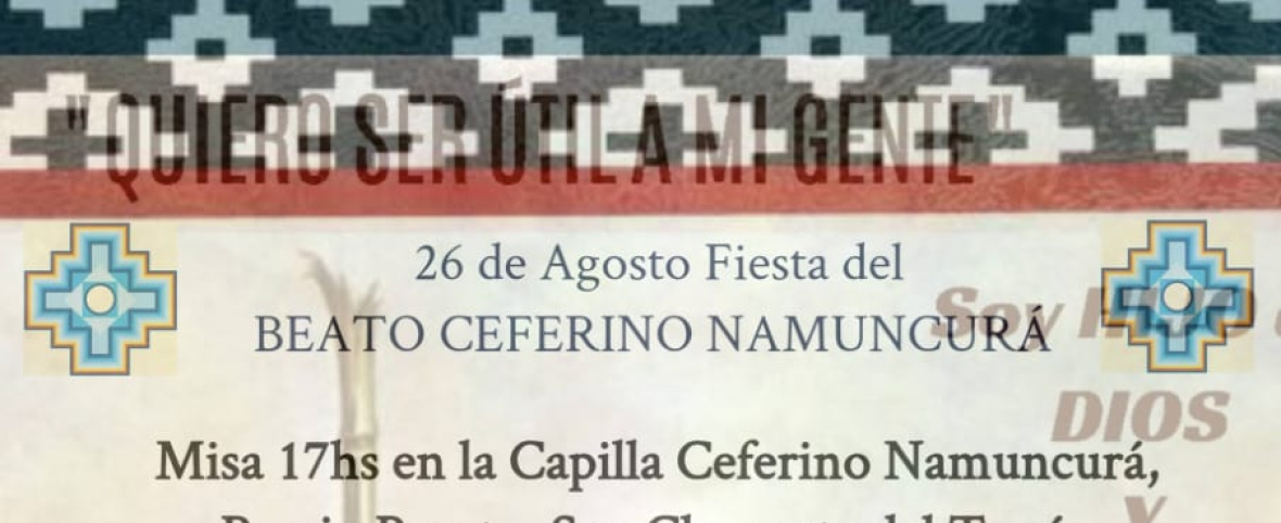 San Clemente celebra la fiesta del Beato Ceferino Namuncurá